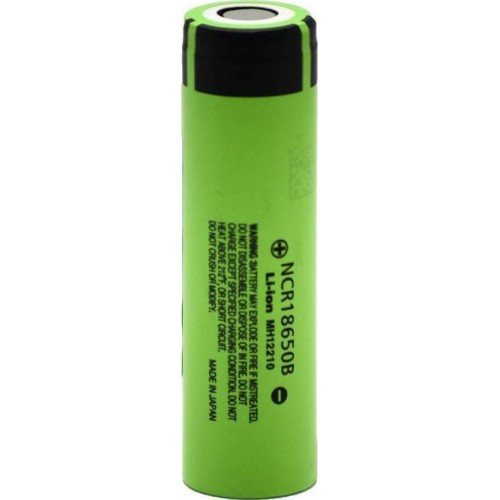 Panasonic NCR18650B Επαναφορτιζόμενη Μπαταρία 18650 Li-ion 3400mAh 3.7V 1τμχ